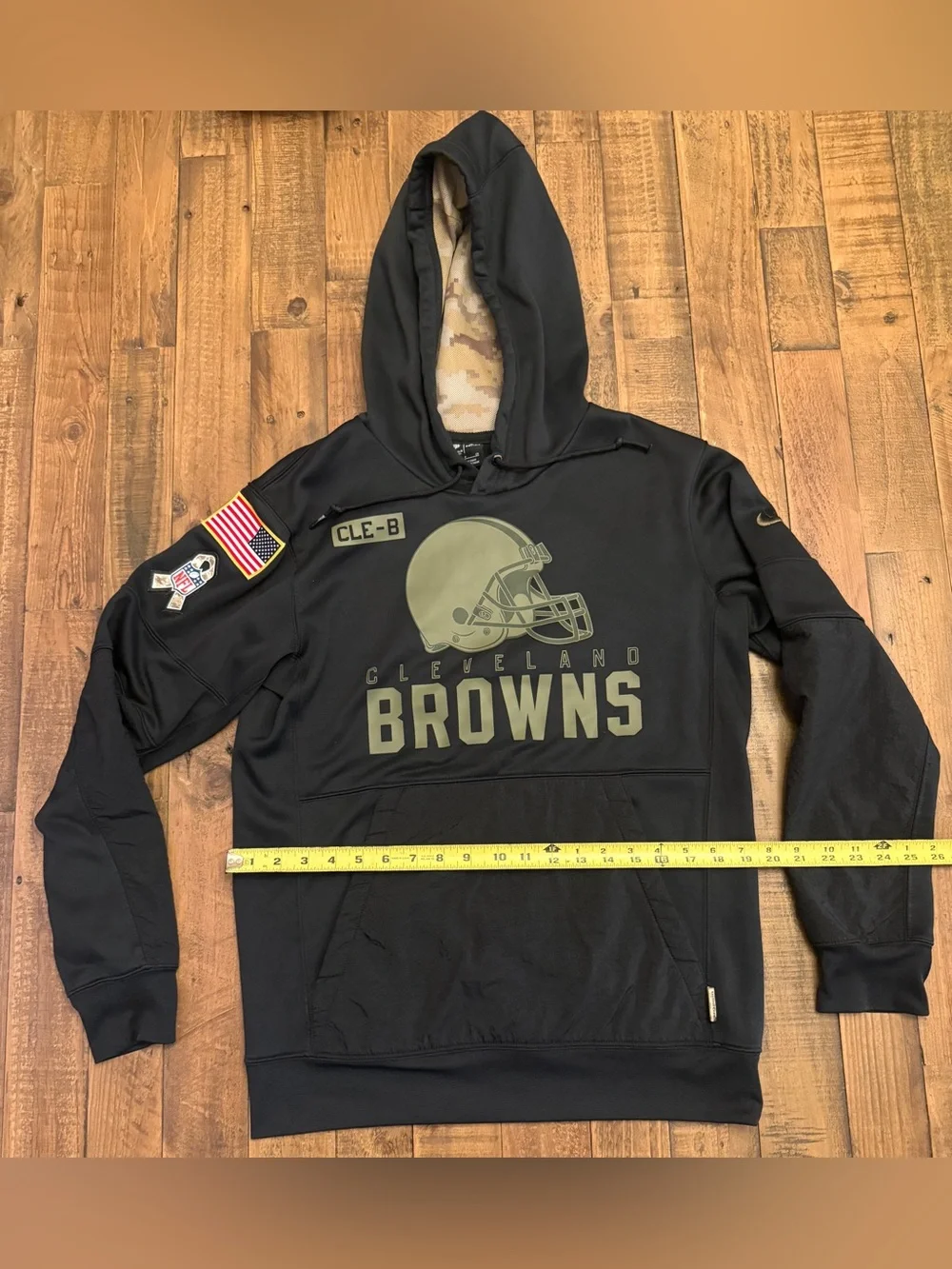 Nike On Field Dri-Fit NFL Cleveland Browns Salute To Service Hoodie